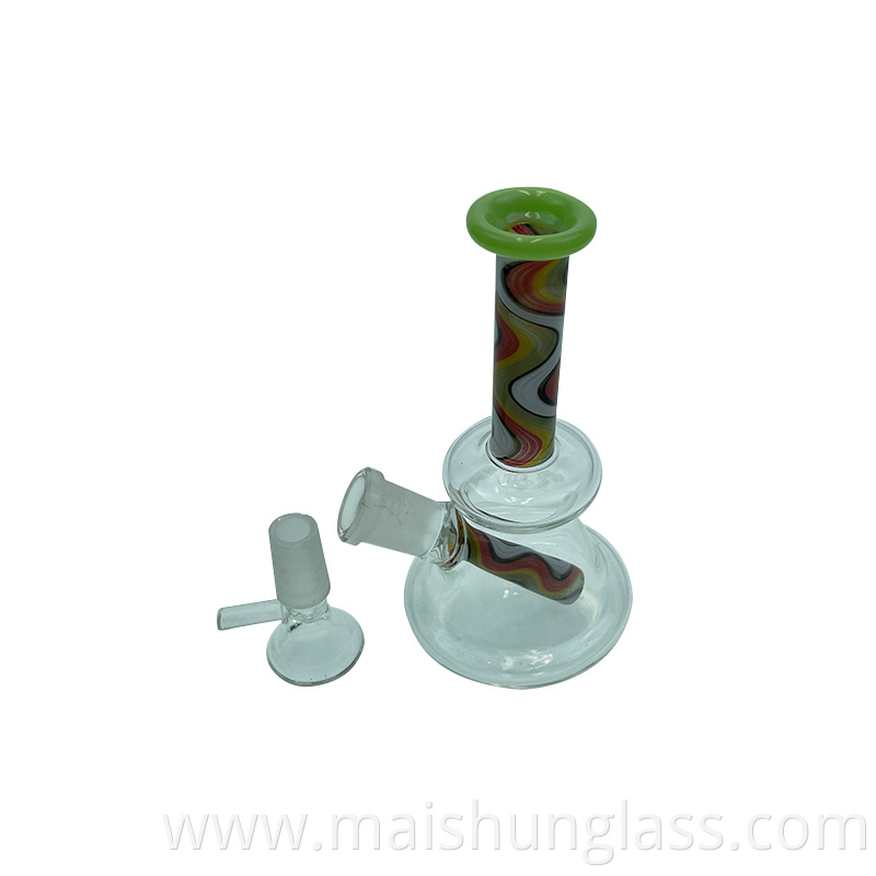 Glass smoking set